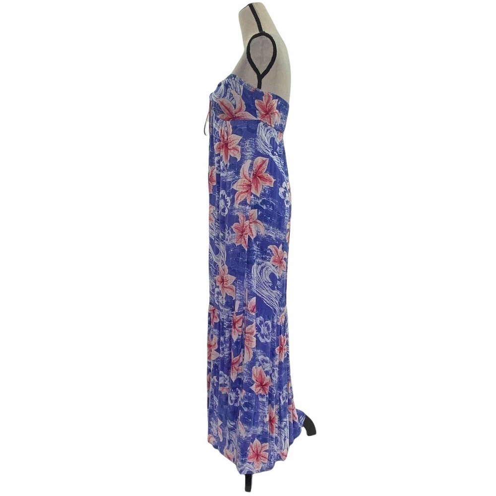 MOSSIMO Supply Co Hawaiian Floral Strapless Dress - Picture 3 of 12